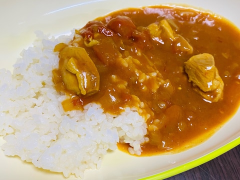 お鍋ひとつでトマトチキンカレー